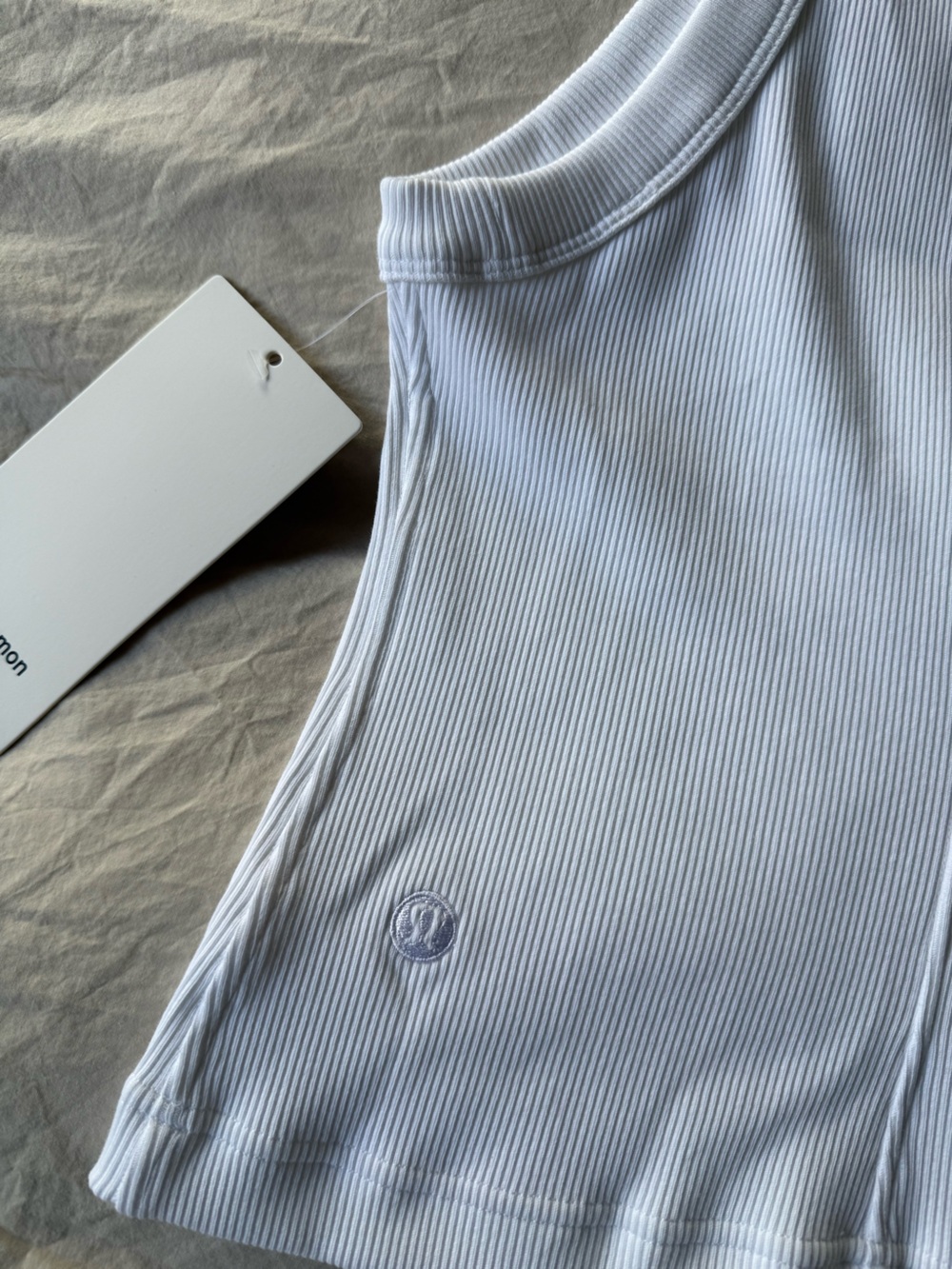 Lululemon Ribbed Heavyweight Cotton Racerback Tank - Picture 6 of 6